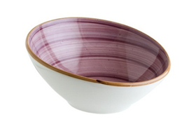 Салатник d=180 мм. 450 мл. h=50/82 мм. скошенный край Блэкберри (ABBVNT18KS)