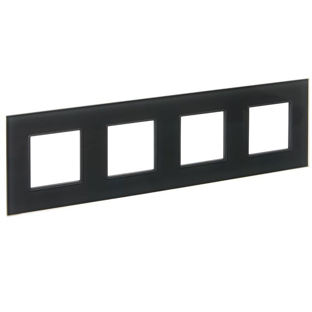 Рамка 4-м SKANDY SK-F24G стекло графит IEK SK-M42-G-K53