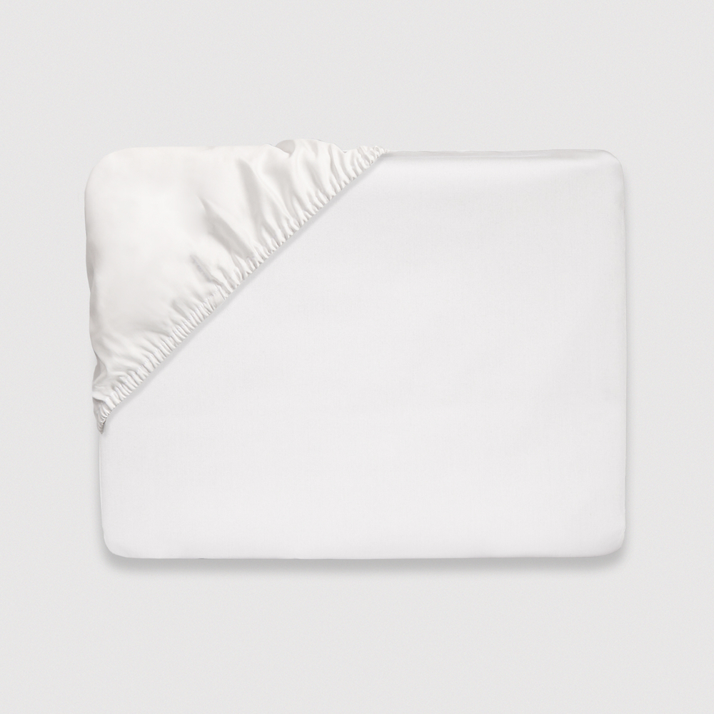 Постельное белье 2 спальное евро макси Сlaire&Caroll Frame белое/капучино