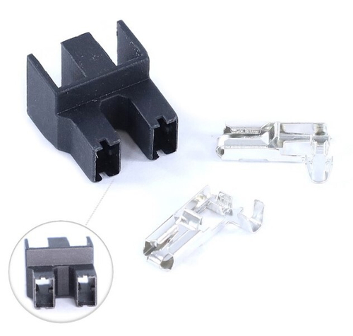 Патрон под лампу H7 Г-обр., 2-х конт. с бок. креплением (VOLTON)