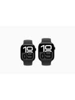 Смарт часы Apple Watch S10, 42mm, Black, Sport Band, S/M.