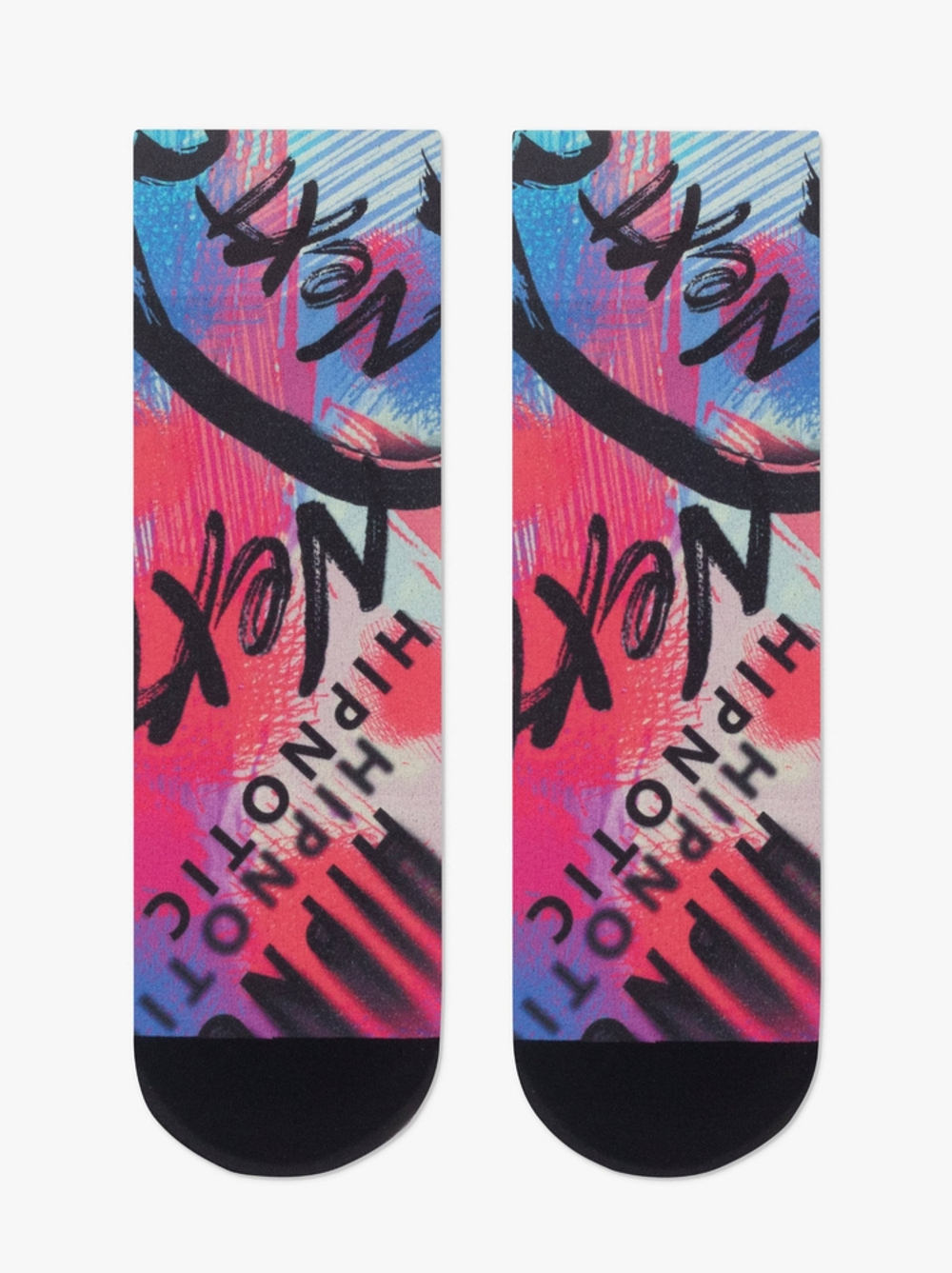 CONTE FANTASY Плотные носки с черным мыском и рисунком «Hipnotic»