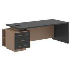 Стол руководителя с тумбой VCT 2290(L)  2200х900х750 VELION