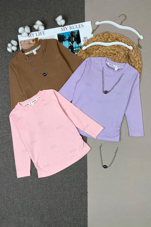 Лонгслив для девочек