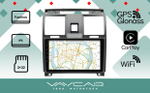 Магнитола для УАЗ Патриот, Пикап 2012-2016 - Vaycar VA87-3109 на Android 13, 8-ядер, 2Гб-32Гб, 4G SIM-слот