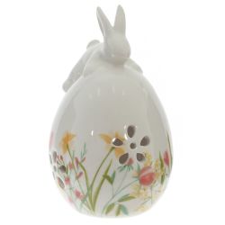 GAEM Фигурка декоративная "Заяц на яйце", L9 W9 H15 см