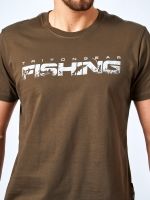 Футболка  "Fishing" TRITONGEAR коричневый