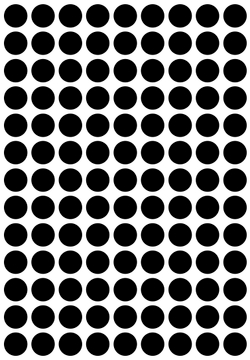 Виниловые наклейки для упаковки и маркировки Policomprint M20, 12 мм. 117 шт.