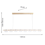 Подвесной светодиодный светильник Favourite Ori 4248-8P