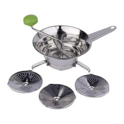 Машинка для протирки пюре 18,6 см нерж. h9 см 5 дисков P.L. Proff Cuisine