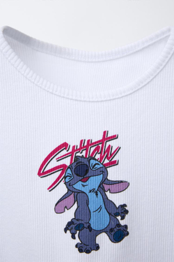 ZARA ПЛАТЬЕ LILO & STITCH © DISNEY, СВЕТЛО-ГОЛУБОЙ
