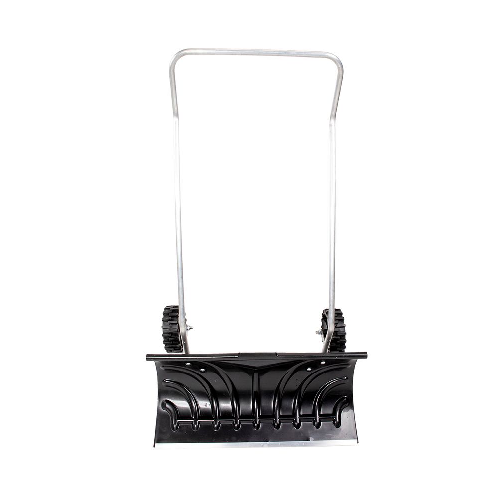 ДВИЖОК ДЛЯ СНЕГА №44 660 Х 330 ММ НА БОЛЬШИХ КОЛЕСАХ, П-ОБРАЗ. РУКОЯТКА, АЛ. ПЛАСТИНА "BERCHOUSE"