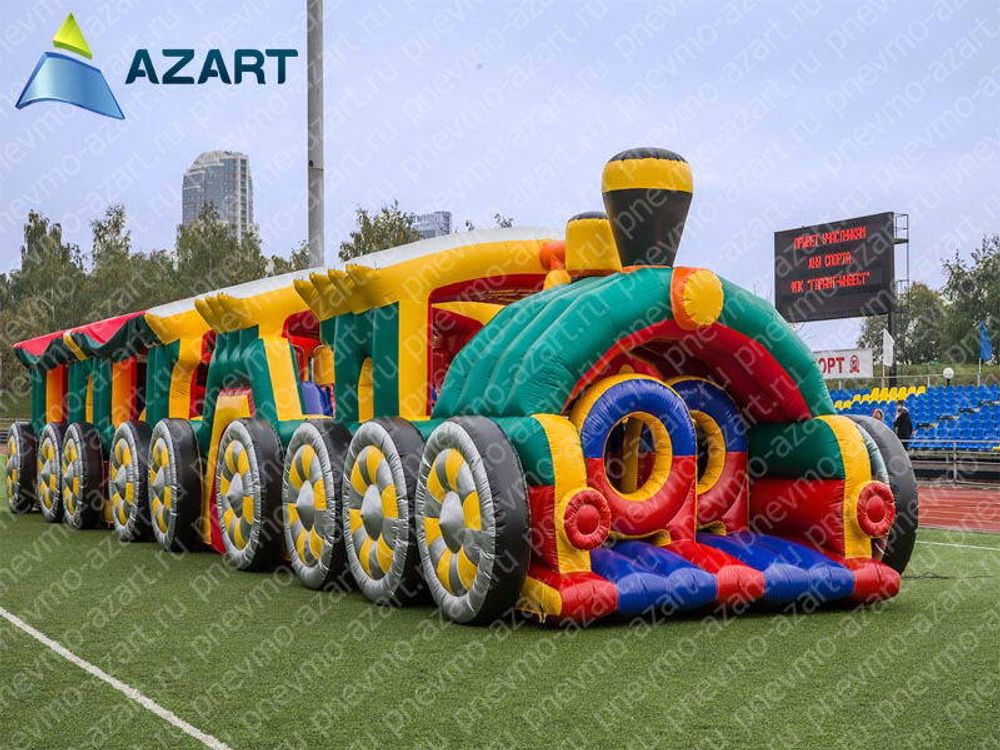 Полоса препятствий "Поезд"