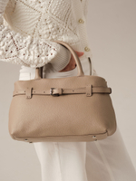 Кожаная сумка DBR Muse 31399 бежевый латте