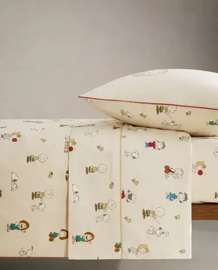 ZARA HOME ПОДОДЕЯЛЬНИК С ПРИНТОМ "PEANUTS", РАЗНОЦВЕТНЫЙ