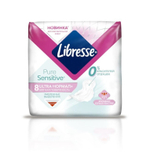 Прокладки "Libresse Sensitive ULTRA" (нормал+) 8шт