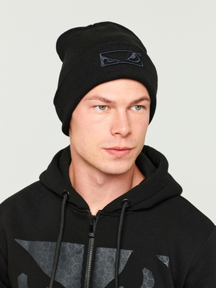 Шапка Bad Boy Logo 3D черный