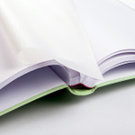 HENZO 10028 29x33/100 бел.стр Nexus ( св.зеленый) ф/альбом