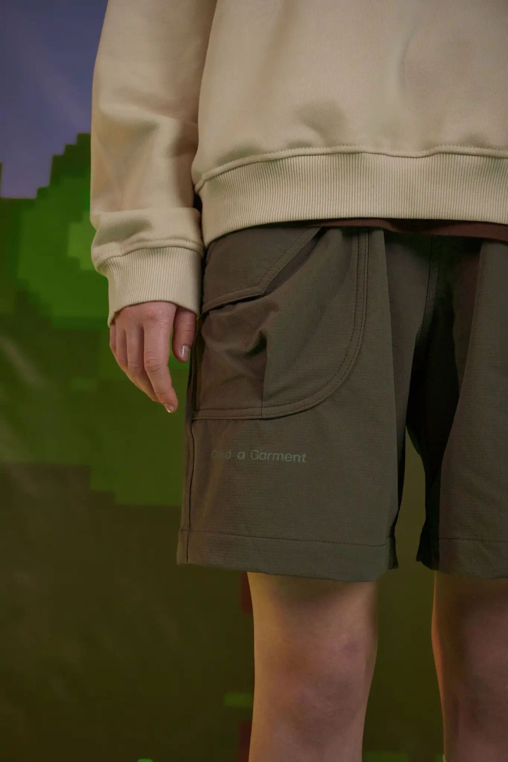 Купить Шорты Called a Garment Hikercore nylon хаки Шорты Called a Garment Hikercore nylon хаки