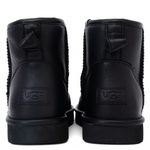 Ugg Mens Classic Mini II Leather Black