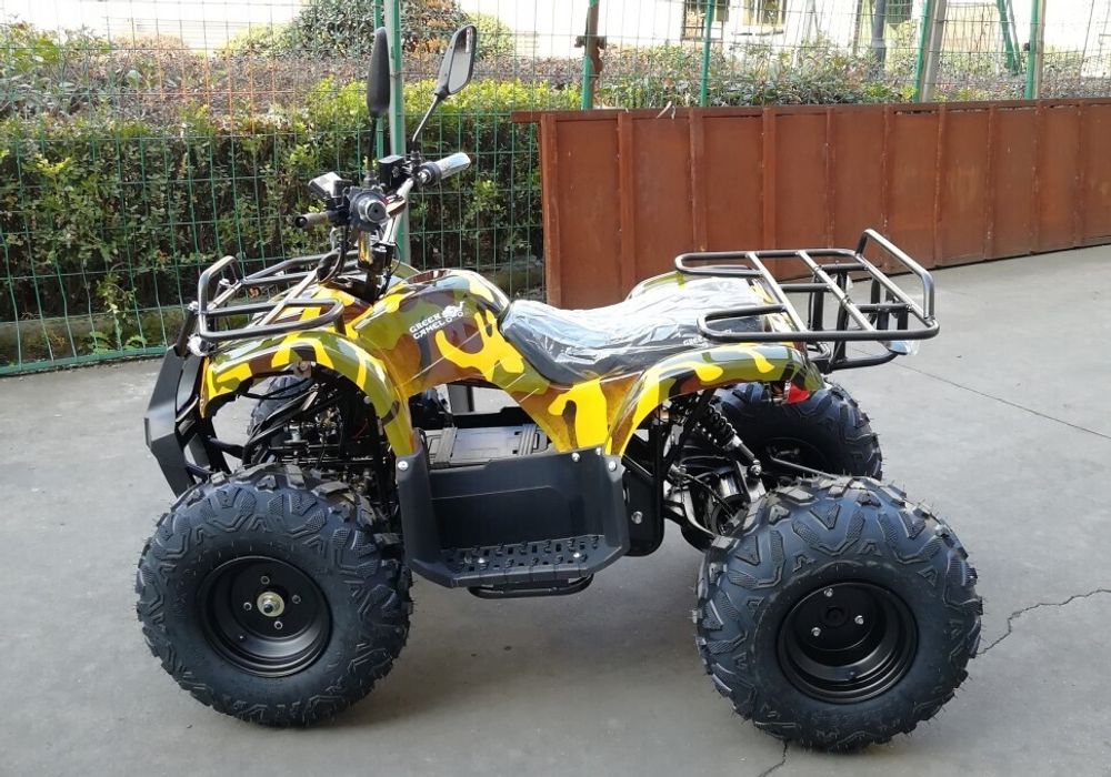 Квадроцикл подростковый GreenCamel Атакама T320 (48V 1000W R8 Дифференциал) электро