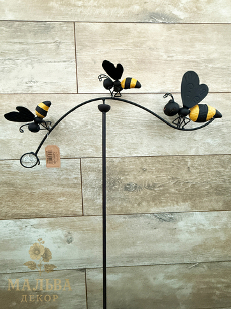 Декор-балансир "Пчелы" для сада 50x18xH109 см CAMPO Home & Garden
