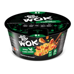 Лапша Big Bon WOK Курица терияки лоток 85 гр