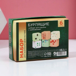 Набор из 6 бурлящих кубиков для ванны «Уютной зимы!»