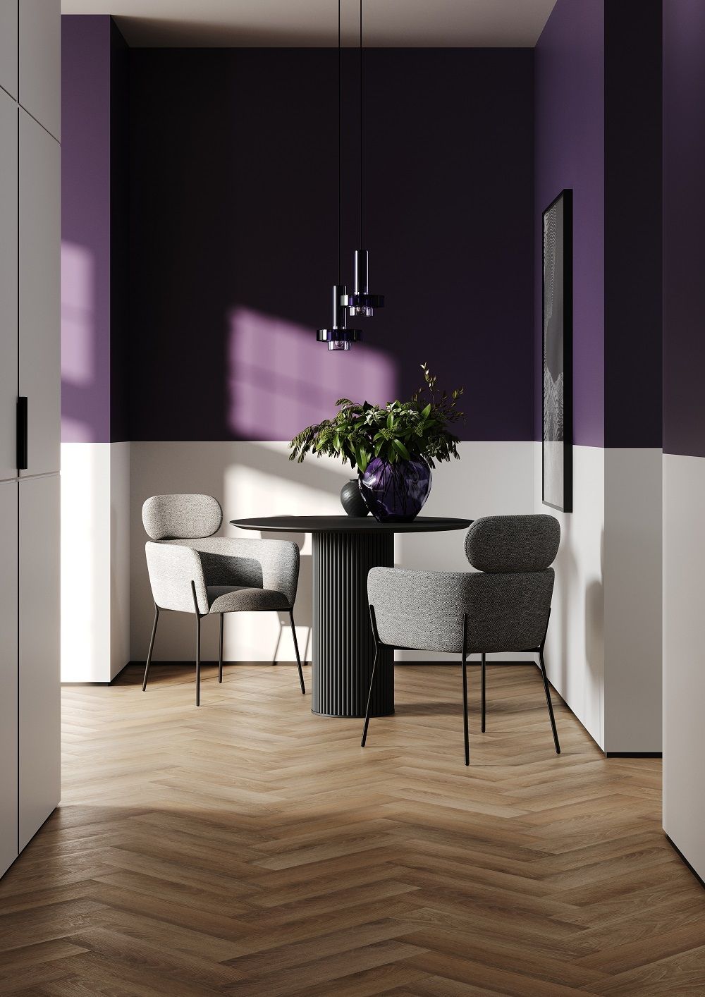 Fargo Herringbone Дуб Коста-Рика, 1,12 м²