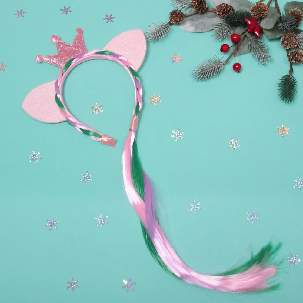 Ободок карнавальный с хвостом «Сказочная принцесса»