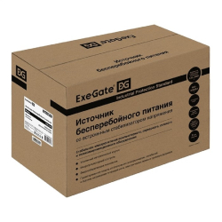 Exegate EX292802RUS ИБП ExeGate SpecialPro UNB-1600.LED.AVR.2SH.3C13.USB &lt;1600VA/950W, LED, AVR, 2*Schuko+3*C13, USB,съемн.кабель, металлический корпус, Black&gt;