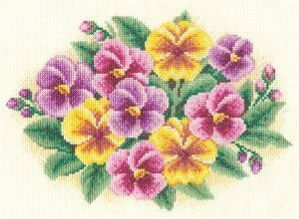 "Очаровательные глазки"-Ц-977 вышивка