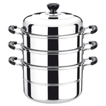 Мантоварка 3-х уровневая 28см нерж, RG2862