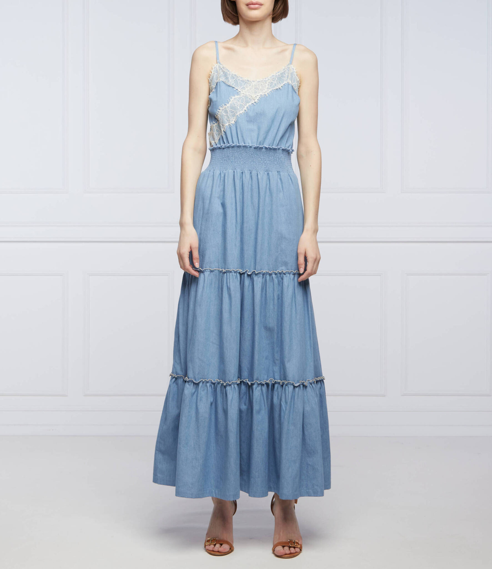 платье Liu Jo - голубой(UA2122 D4695)