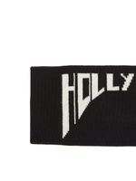 RICK OWENS DRKSHDW ПОВЯЗКА НА ГОЛОВУ С ЛОГОТИПОМ ЧЕРНАЯ HOLLYWOOD