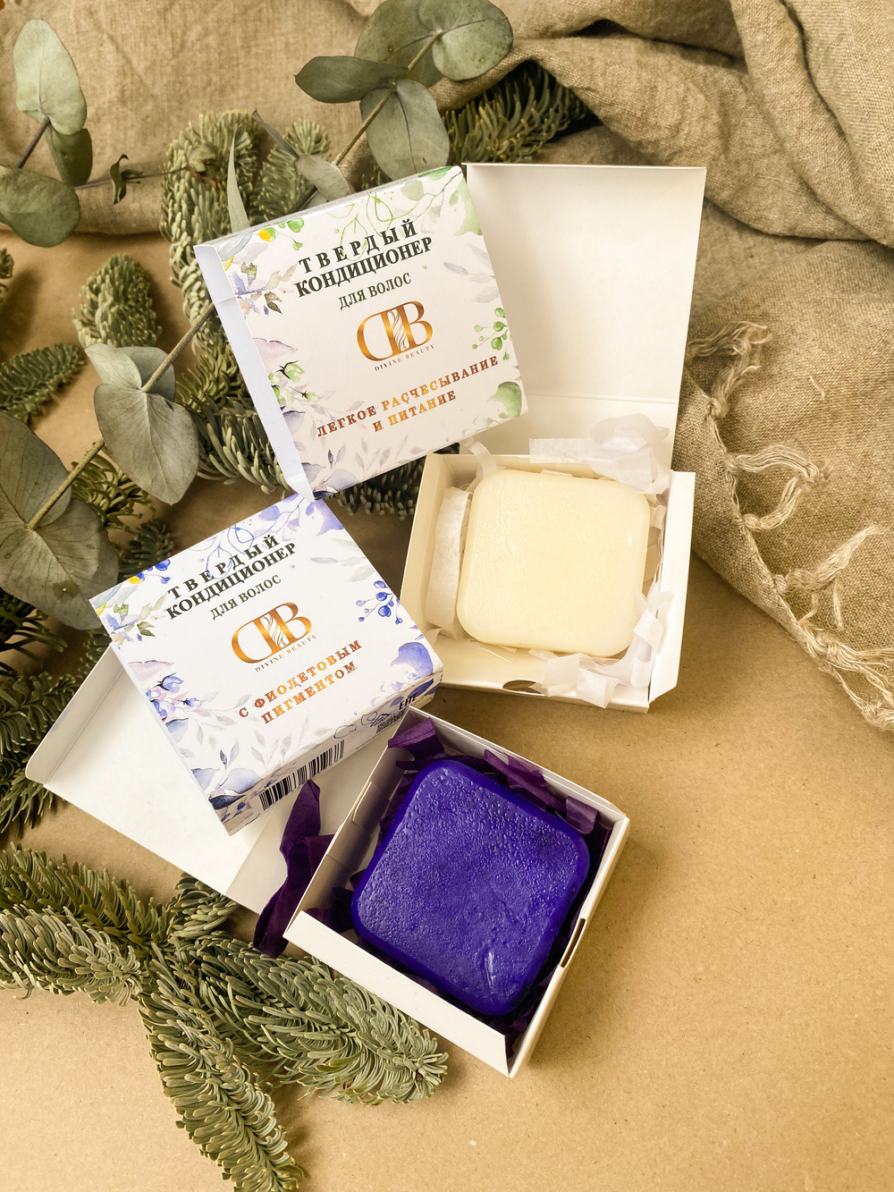 Твердый кондиционер для волос