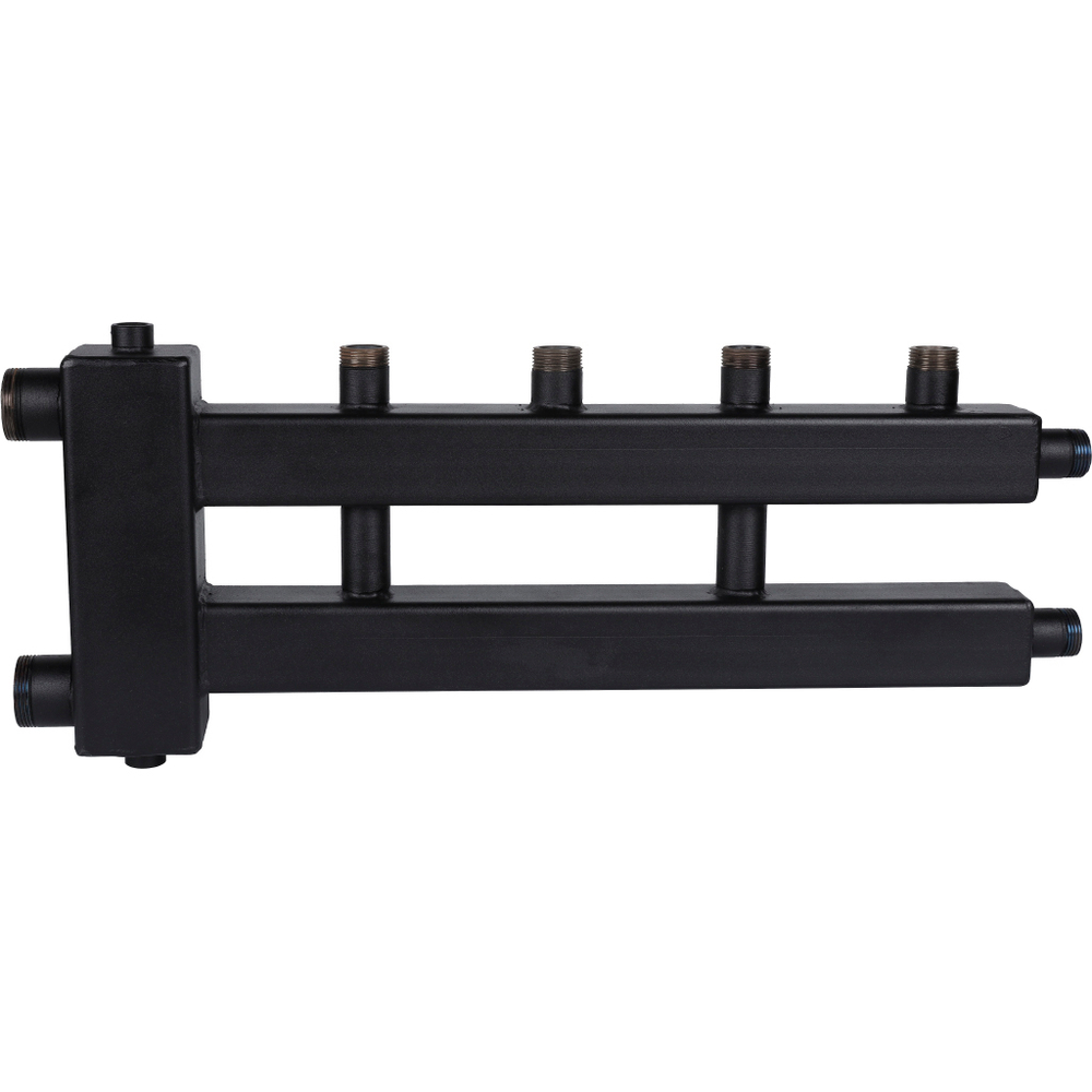 Коллектор с гидравлической стрелкой ROMMER - 1"1/2 НР на 2+1 контур 1" НР (до 85 кВт)