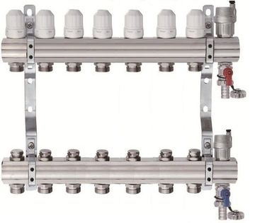 Коллектор для отопления Tim на 7 выходов