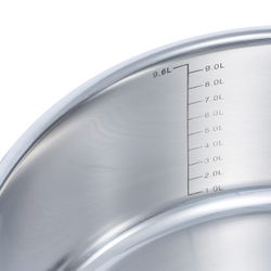 Кастрюля из нержавеющей стали Gipfel Signo 1296 32 см/9,6 л