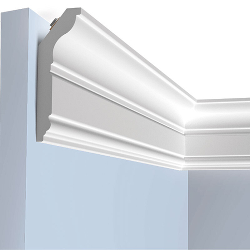 HiWood. Плинтус потолочный L1902S (80*27*2000мм) Фитополимер/дюрополимер