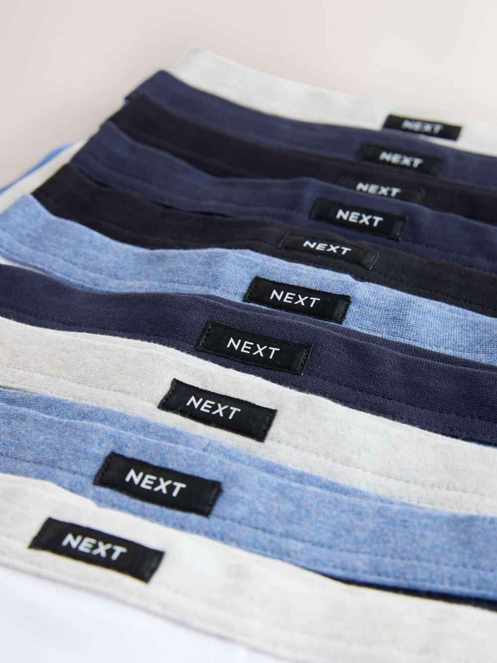 Трусы для мальчика Next AA9-680, 10 шт., Серый, Синий, Белый