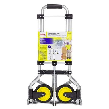 Тележка ручная складная с телескопической ручкой (г/п45кг,360х380х960мм-в разложенном полож.,230х380-рабочая площадка, 140мм-? колес) WMC TOOLS WMC-GZS50A