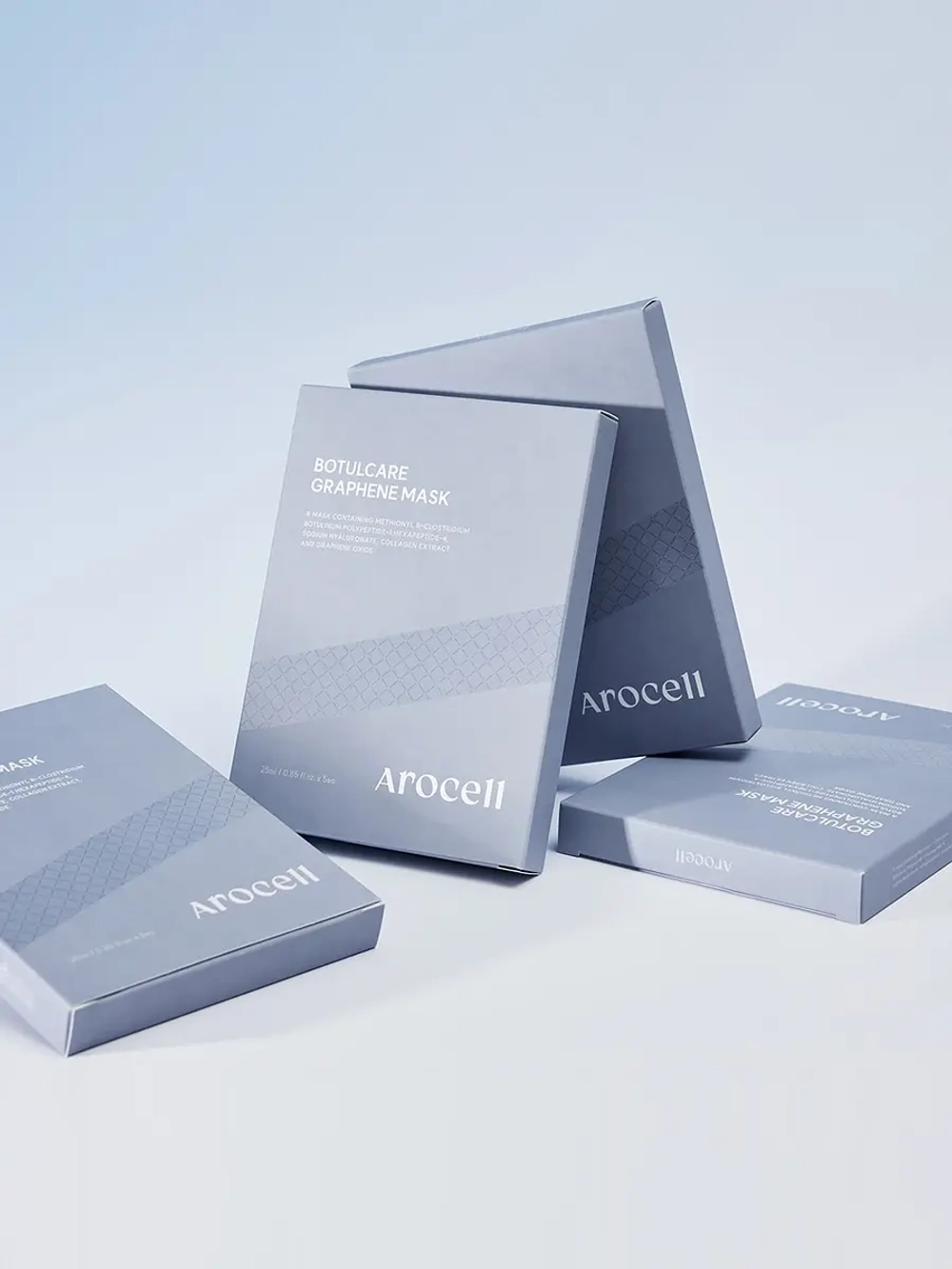 Arocell Графеновая маска «эффект микротоков» с ботулиническим пептидом и коллагеном Botulcare Graphene Mask 25 гр