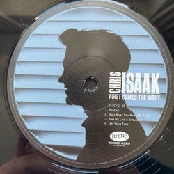 Винтажная виниловая пластинка LP Chris Isaak First Comes the Night (Европейский Союз 2015)