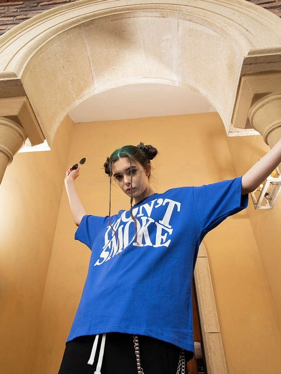 Футболка DONSMOKE "Basic Logo" Oversized Tee