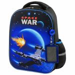 Ранец ЮНЛАНДИЯ LIGHT, 2 отделения, "Space war", 38х29х16 см, 270607