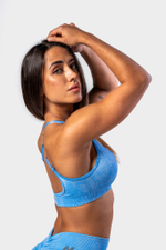 Топ Medium-Support Sports Bra TOTALLY SEAMLESS 305 Голубой