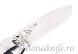 Нож ESEE BRK1302CF Avispa D2 stonewash CFфотография - 6
