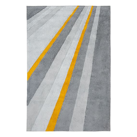 Ковер из хлопка с рисунком Tulip Field из коллекции Terra, 160х230 см