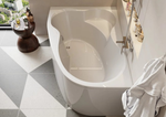 Акриловая ванна VAGNERPLAST MELITE 160x105 Left